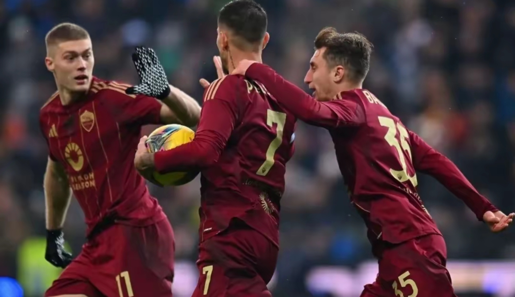 包含梅开二度，AC米兰客场逆转对手的词条