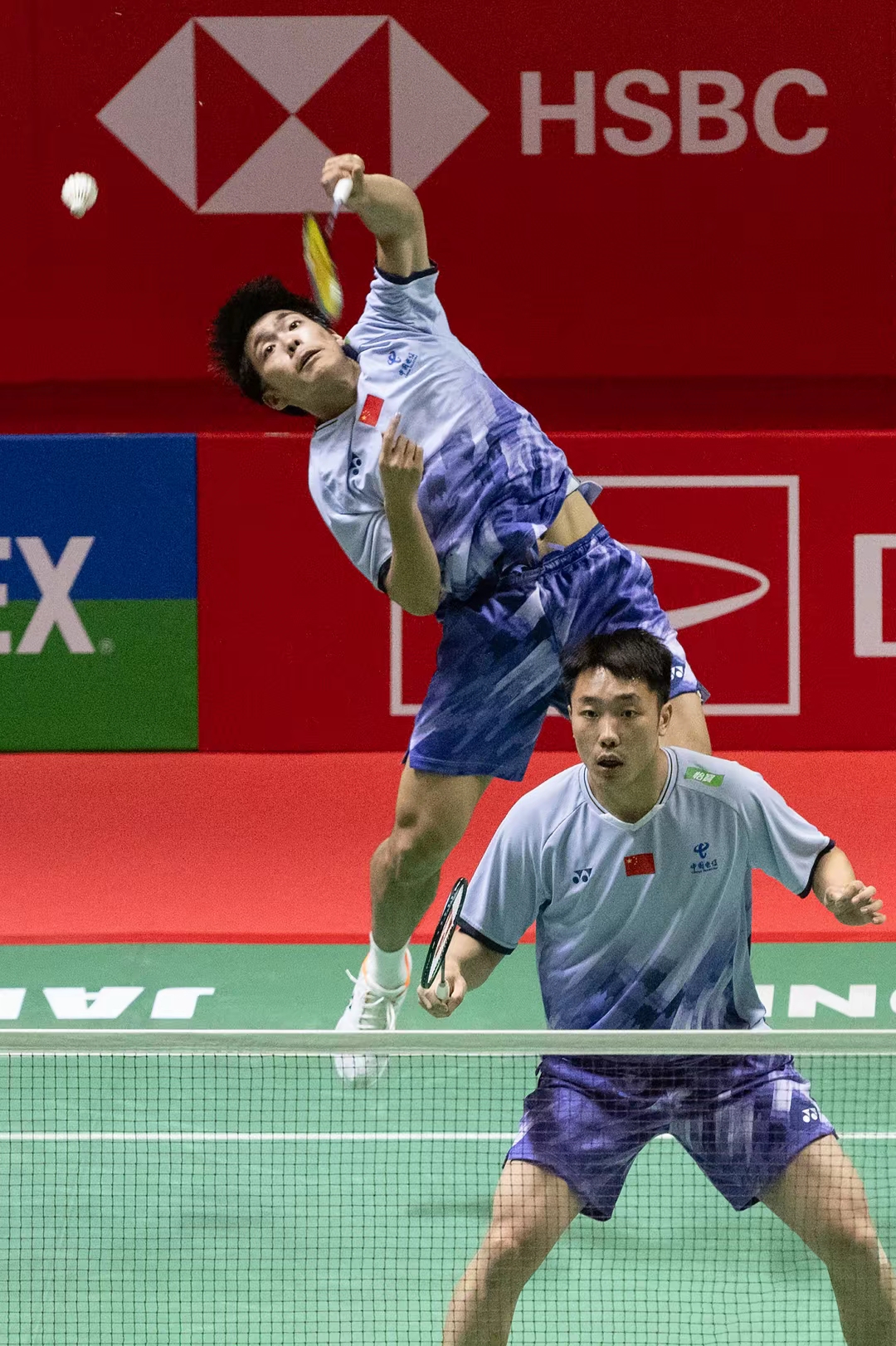 韩国羽毛球队鏖战马来西亚羽毛球队，谌龙送出助攻的简单介绍